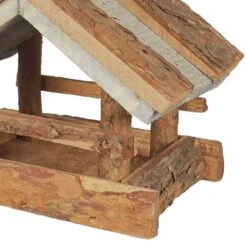 Vogelhaus Kiefer Mit Rindendach, Braun Und Cool-gray, 19 X 24 X 22 Cm -Madison Verkäufe 0910101282 Vogelhaus Kiefer mit Rindendach braun grau zoom 117796