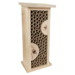 Insektenhotel, Natur, Nadelholz, 11 X 8,2 X 25,7 Cm -Madison Verkäufe 0910160225 insektenhotel 1 124164