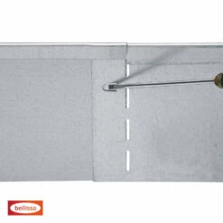 Rasenkante, Silber, Stahl, 118 X 19,5 Cm -Madison Verkäufe 0910301041 Rasenkante Metall verzinkt 3 109345