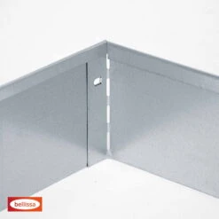 Rasenkante, Silber, Stahl, 118 X 19,5 Cm -Madison Verkäufe 0910301041 Rasenkante Metall verzinkt 4 109344