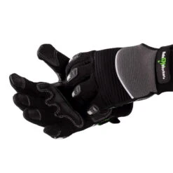 Kölle Arbeitshandschuhe "Esko" Gr. 10, Schwarz, Mit Fingerschutz -Madison Verkäufe 0910703029 Koelle Arbeitshandschuh Esko Gr10 schwarz mit Fingerschutz 4 16791