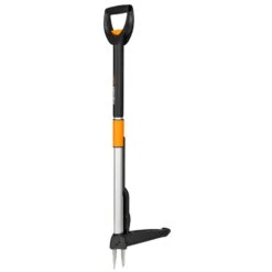 Fiskars SmartFit Teleskop-Unkraut-Stecher, Schwarz/orange, Länge 99-119 Cm -Madison Verkäufe 0920100958 SmartFit Teleskop Unkrautstecher 6 105485