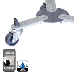 Multi Roller Sun City, Tragkraft 75 Kg, Stahl, Ca. 6 X 26,5-37,5 Cm -Madison Verkäufe 0920600493 multi roller suncity small 5 116675