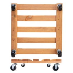 Multi Roller, Tragkraft 120 Kg, Hellbraun, Ca. 10 X 38 X 38 Cm -Madison Verkäufe 0920600514multi roller kiefer kastanie 1 116715