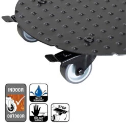 Pflanzenroller 'Alaska', Tragkraft 150 Kg, Anthrazit, Alu, 7 X 30 X 30 Cm 10 Pflanzenroller 'Alaska', Tragkraft 150 Kg, Anthrazit, Alu, 7 X 30 X 30 Cm -Madison Verkäufe 0920600518 pflanzenroller alaska 5 116729