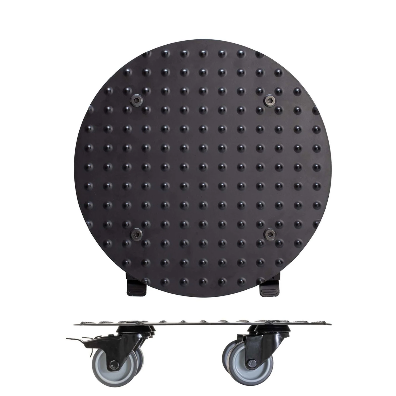 Pflanzenroller 'Alaska', Tragkraft 150 Kg, Anthrazit, Alu, 7 X 30 X 30 Cm 6 Pflanzenroller 'Alaska', Tragkraft 150 Kg, Anthrazit, Alu, 7 X 30 X 30 Cm – Bild 4