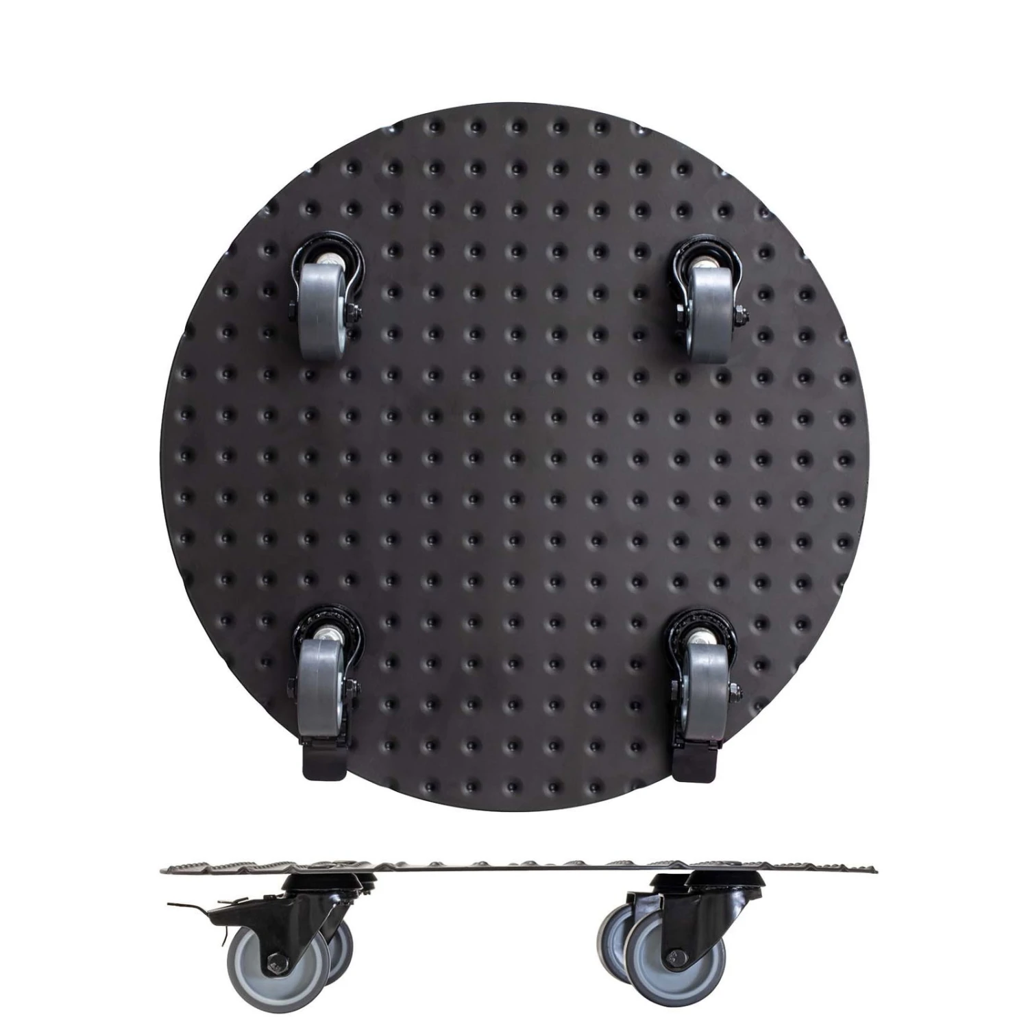 Pflanzenroller 'Alaska', Tragkraft 150 Kg, Anthrazit, Alu, 7 X 38 X 38 Cm 7 Pflanzenroller 'Alaska', Tragkraft 150 Kg, Anthrazit, Alu, 7 X 38 X 38 Cm – Bild 5