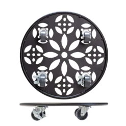 Pflanzenroller GH0936/0937, Tragkraft 100 Kg, Schwarz, Ø 30 Cm -Madison Verkäufe 0920600520 pflanzenroller 1 116745