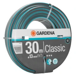 PVC-Gartenschlauch Von Gardena, Druckfest, Formstabil, Länge 30 M, Ø 13 Mm -Madison Verkäufe 0930200405 Classic Schlauch 13mm 12 30m ohne Systemteile 2 61616