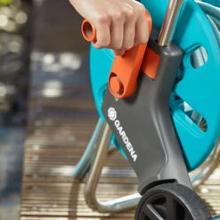 Schlauchwagen AquaRoll S, Gardena, Schlauchlängen Bis 15 M -Madison Verkäufe 0930200441 Schlauchwagen Aqua Roll S Set kpl mit 20m Schlauch und Systemteilen 2 61599