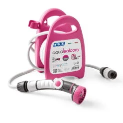 Aqua Balcony Schlauchtrommel Mit 10 M Schlauch, Fuchsia