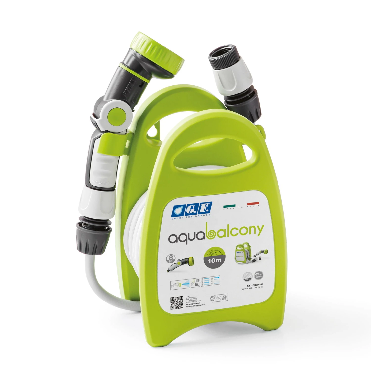 Aqua Balcony Schlauchtrommel Mit 10 M Schlauch, Lime 3 Aqua Balcony Schlauchtrommel Mit 10 M Schlauch, Lime