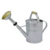 Zinkgießkanne Mit Holzgriff Und Messingbrause, Grau -Madison Verkäufe 0930401363 0930401365 Koelle Zinkgiesskanne mit Holzgriff Messingbrause grau 84491