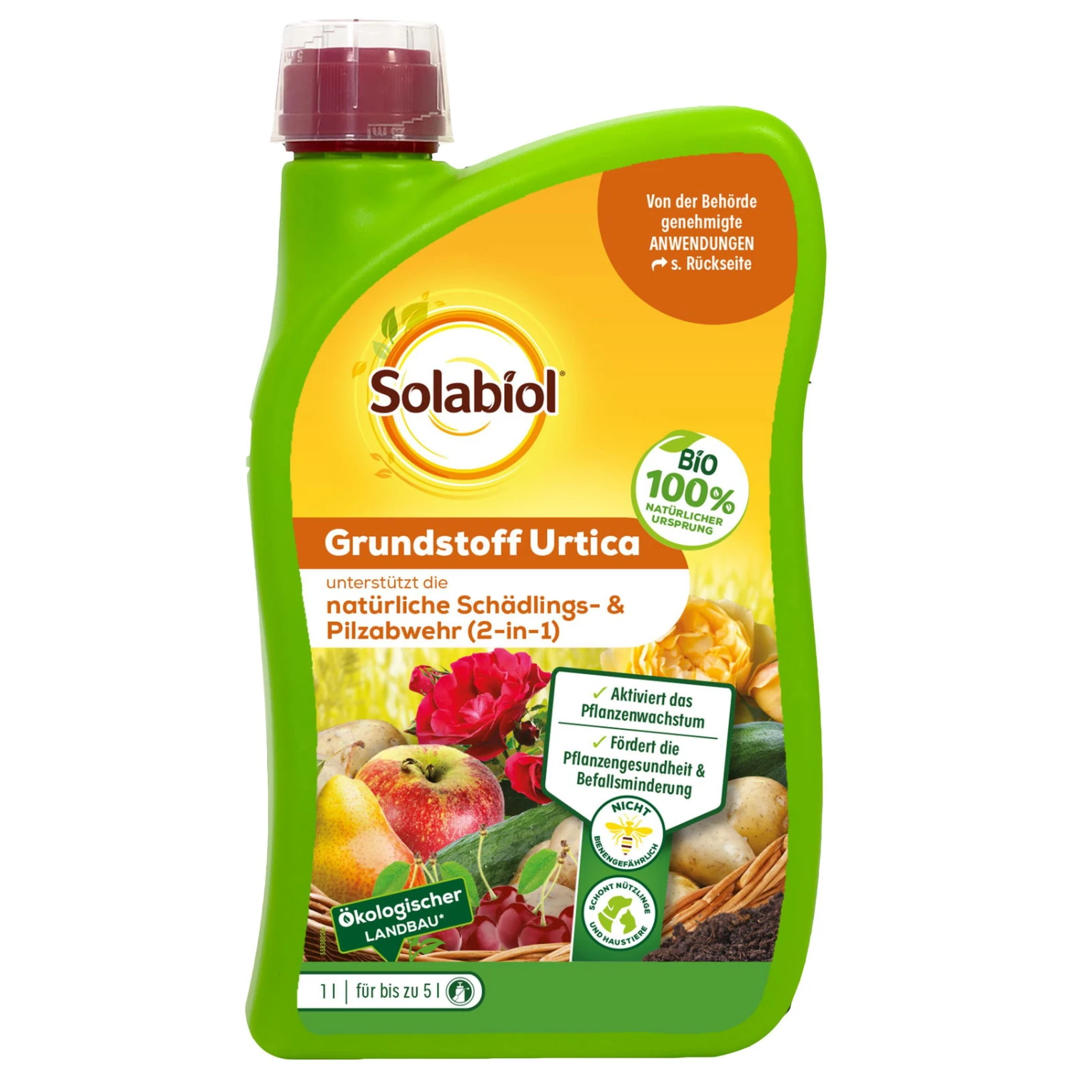 Solabiol Grundstoff Utrica, 1 Liter Konzentrat 3 Solabiol Grundstoff Utrica, 1 Liter Konzentrat