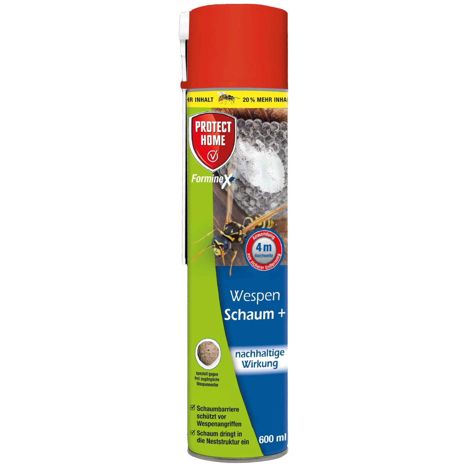 Protect Home FormineX Wespen-Schaum, 600 Ml 3 Protect Home FormineX Wespen-Schaum, 600 Ml