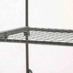 Gewächshaus Grün, Drei Etagen, Stahlrohr / Kunststoff, 126 X 70 X 50 Cm -Madison Verkäufe 0980200177 Gewaechshaus gruen 3 Etagen 126x70x50cm 2 61918