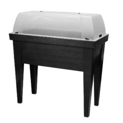 Hochbeet Mit Deckel, Anthrazit, Ca. 100 X 50 X 107 Cm -Madison Verkäufe 0980250129 Hochbeet mit Beinen und Deckel anthrazit L100xB50xH107cm1 74200