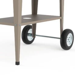 Hochbeet-Trolley Mit Rädern, Taupe, Metall, 75 X 35 X 80 Cm, 47 L -Madison Verkäufe 0980250143 Urban Garden Trolly auf Raedern taupe 3 84525