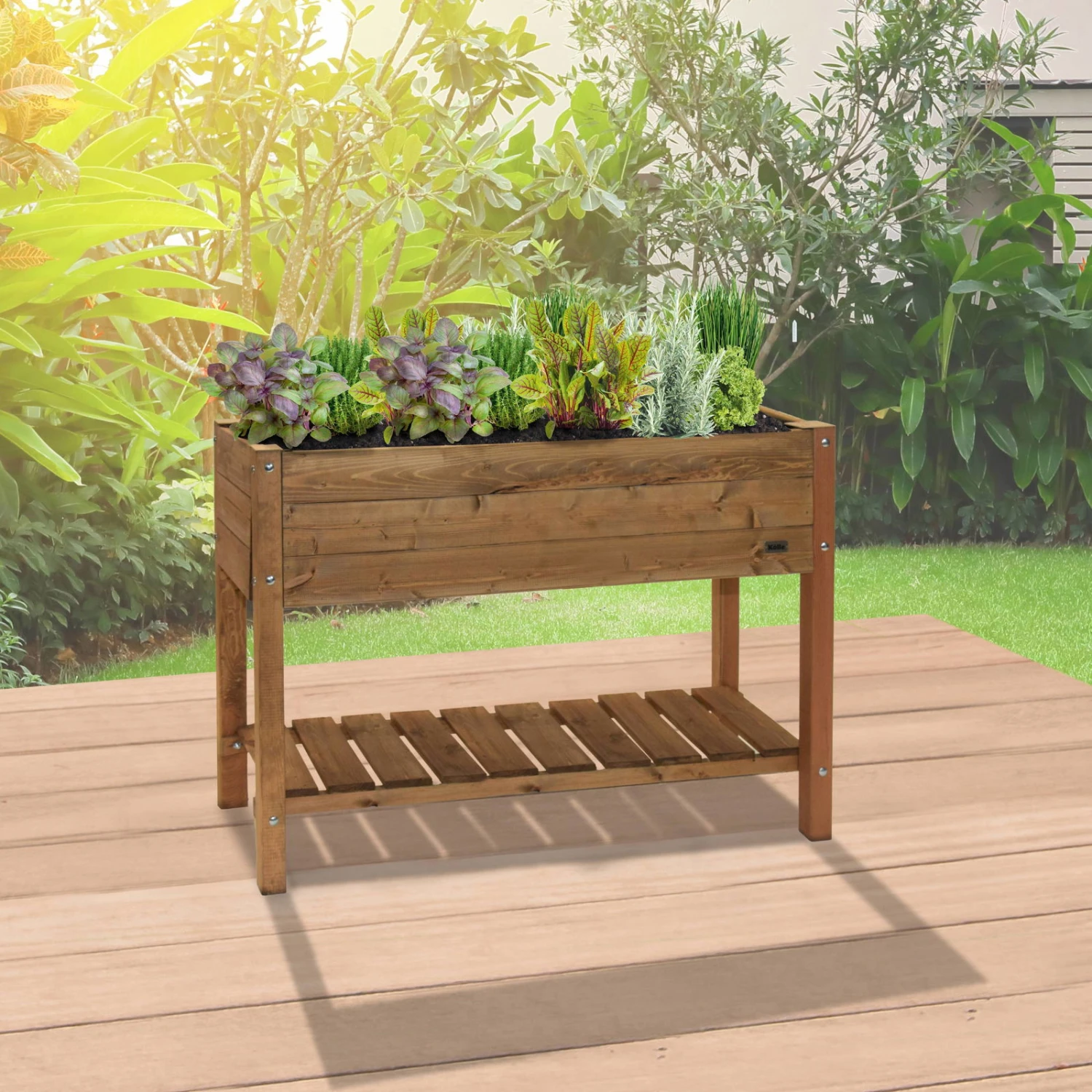 Kiefer-Hochbeet 'Paul' Inkl. Wurzeltuch, FSC®-Holz, Ca. 118 X 40 X 78 Cm 3 Kiefer-Hochbeet 'Paul' Inkl. Wurzeltuch, FSC®-Holz, Ca. 118 X 40 X 78 Cm