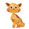 Kölle Gartenfigur Katze Leo, Orange, 41 X 30 X 11 Cm -Madison Verkäufe 0980305941 koelle katze leo orange 41x30x11cm 68859