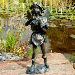 Rottenecker Fee Stehend, Bronze, 36 X 18 X 19 Cm -Madison Verkäufe 0980306259 Fee stehend H36xB18xT19cm 75585