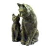 Rottenecker Bronze-Katze Mit Baby, 22 X 13,5 X 11 Cm -Madison Verkäufe 0980306262 Katze mit Baby H22xB13xT11cm1 75594