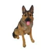 Dekofigur Schäferhund Sitzend, Schwarz/beige, Höhe Ca. 79 Cm -Madison Verkäufe 0980306422 Schaeferhund sitzend 122150