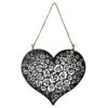 Eisen-Herz, Schwarz-matt, 30 X 27 Cm + 23,5 Cm Hänger 1 Eisen-Herz, Schwarz-matt, 30 X 27 Cm + 23,5 Cm Hänger -Madison Verkäufe 0980306561 Herz schwarz 106541