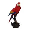 Dekofigur Papagei Am Stamm, 66 X 40 X 25 Cm -Madison Verkäufe 0980306786 Papagei gross am Stamm H66 x B40 x T25 cm 122178