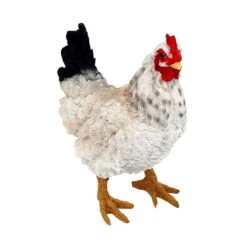 Dekofigur Henne, Weiß, 36 X 17 X 31 Cm