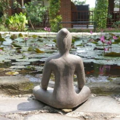 Steinguss Gartenornament 'Yoga', Natur, 26 X 18 X 31 Cm 9 Steinguss Gartenornament 'Yoga', Natur, 26 X 18 X 31 Cm -Madison Verkäufe 0980306816 steinguss gartenornament yoga 4 123352