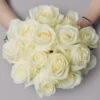 Blumenbund Mit Rosen 'Avalanche', Weiß, 15er-Bund, Inkl. Gratis Grußkarte -Madison Verkäufe 1045500016 Rose Avalanche 15er Bund 60cm Laenge 1 122644