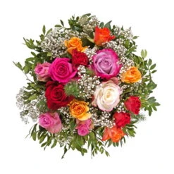 Blumenstrauß 'Rosenzauber' Inkl. Gratis Grußkarte -Madison Verkäufe 1110600026 Rosenzauber D28cm 4841
