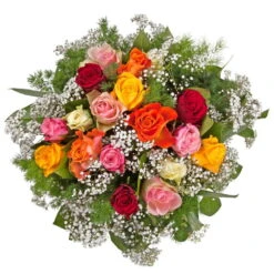 Blumenstrauß 'Liebesbotschaft' Inkl. Gratis Grußkarte -Madison Verkäufe 1110600027 Liebesbotschaft D33cm 3 4831