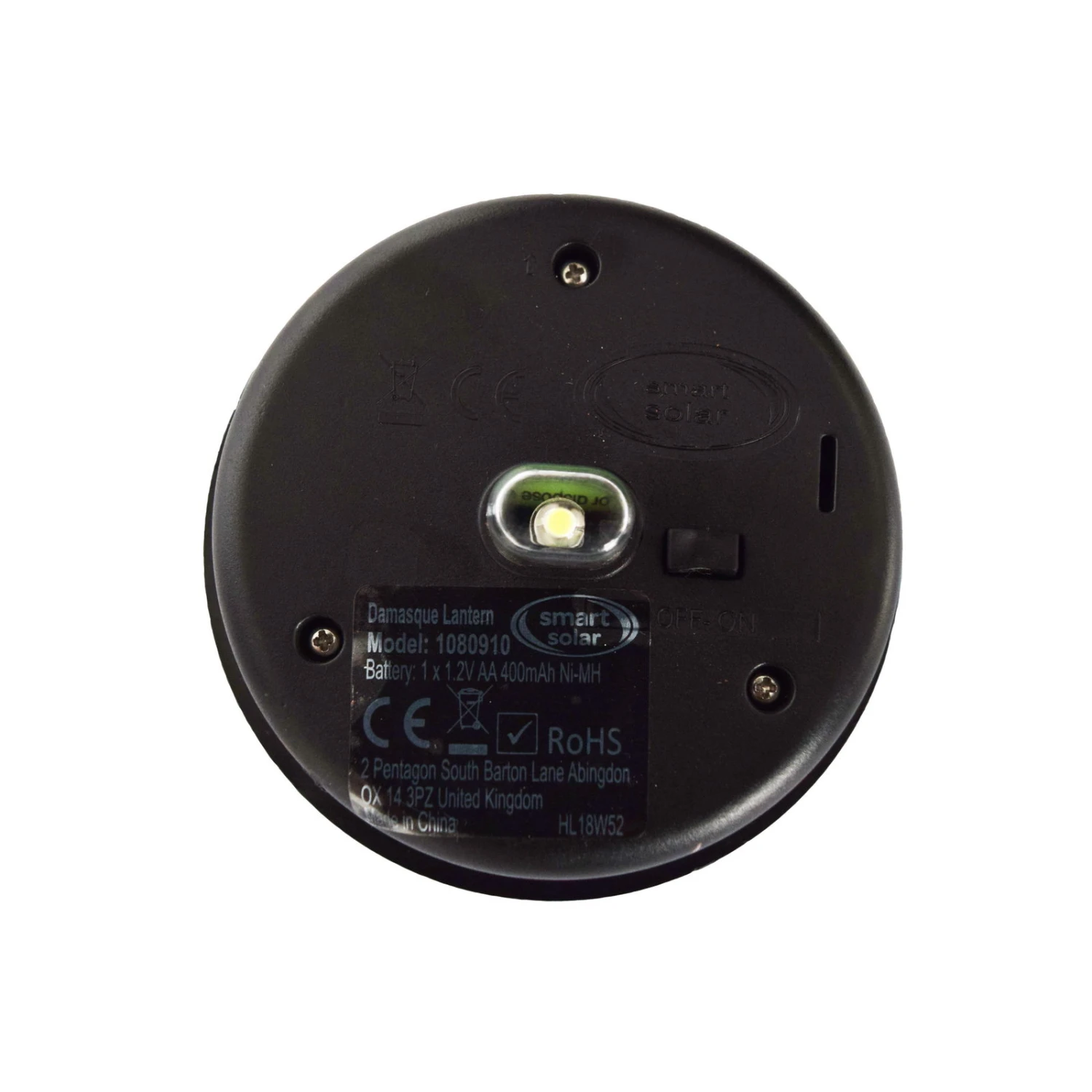 Solarlaterne Damast, Bronze, Ø 18 Cm 7 Solarlaterne Damast, Bronze, Ø 18 Cm – Bild 5