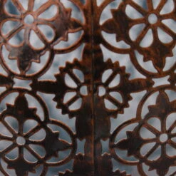 Solarlaterne "Damast", Kupfer, 23 X 22cm -Madison Verkäufe 2950100312 Solarlaterne Damast 23x22cm5 65214 1