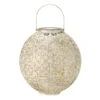 Solarlaterne Damast, Creme, Ø 18 Cm 1 Solarlaterne Damast, Creme, Ø 18 Cm -Madison Verkäufe 2950100723 Solarlaterne Damast klein warmweiss Creme D18cm 1 118832