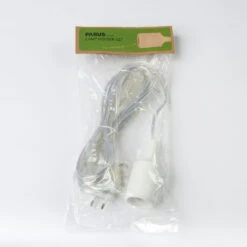 Lampenfassung Mit Kabel E27, Länge 4 M -Madison Verkäufe 2950200220 E 27 Fassung mit 4m Kabel 1 94076