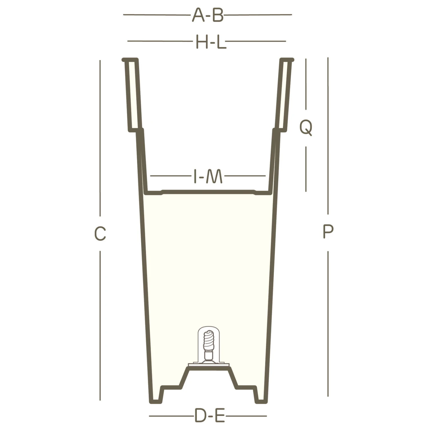 Pflanzkübel "Duo Quadro" Mit Pflanzeinsatz, Anthrazit, 37 Cm, Erdvol. 69 L 4 Pflanzkübel "Duo Quadro" Mit Pflanzeinsatz, Anthrazit, 37 Cm, Erdvol. 69 L – Bild 2
