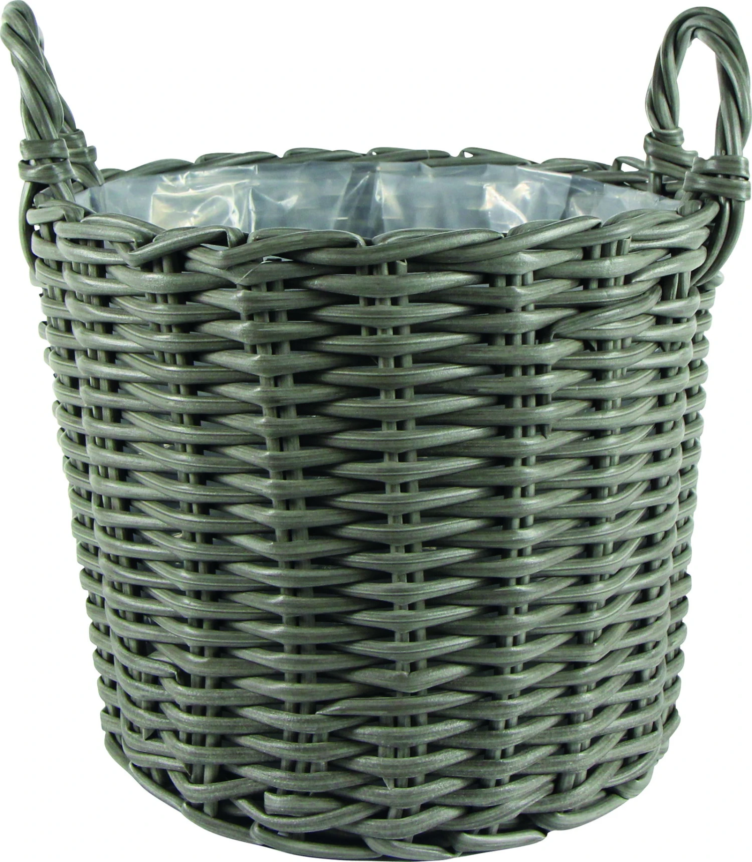 Kölle Pflanzkorb Mila, Grau, D 46 X H 34 Cm 3 Kölle Pflanzkorb Mila, Grau, D 46 X H 34 Cm