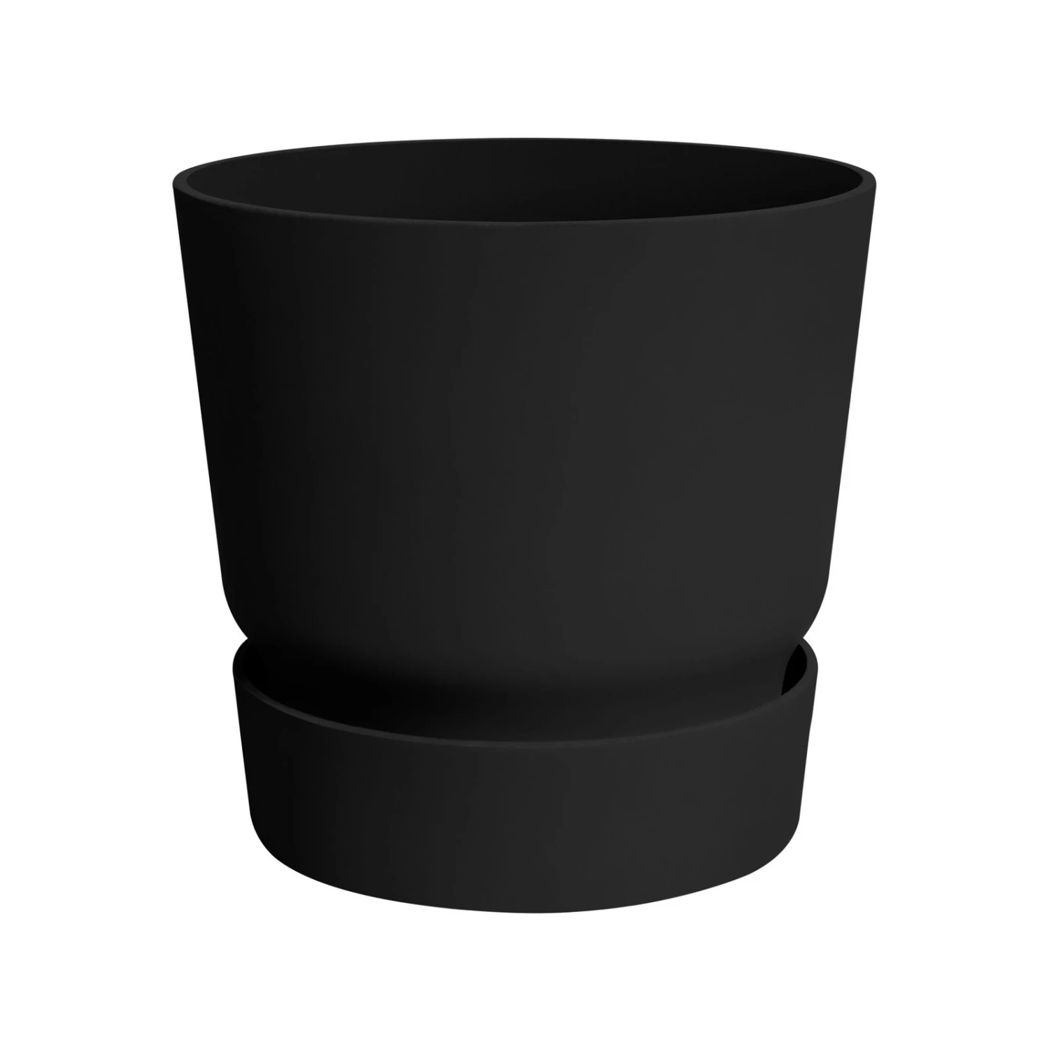 Pflanzgefäß „Greenville Round 25“ In Living Black Von Elho 3 Pflanzgefäß „Greenville Round 25“ In Living Black Von Elho