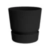 Elho Pflanzgefäß 'Greenville Round 25', Living Black, Ø 24,5 X H 23,1 Cm -Madison Verkäufe 3210103651 3210103655 3210103659 3210103663 Pflanzgefaess Greenville round living black Varianten 25 30 40 47 61893
