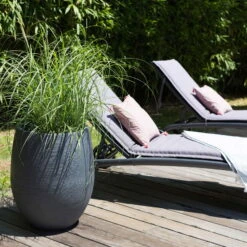 Pflanzgefäß Graphit Egg, Anthrazit, Wasserdicht, Robust 10 Pflanzgefäß Graphit Egg, Anthrazit, Wasserdicht, Robust -Madison Verkäufe 3210103698 Pflanzgefaess Graphit Egg anthrazit D50xH60cm 53Ltr 5 62073