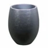Pflanzgefäß Graphit Egg, Anthrazit, Wasserdicht, Robust -Madison Verkäufe 3210103698 Pflanzgefaess Graphit Egg anthrazit D50xH60cm 53Ltr 62071
