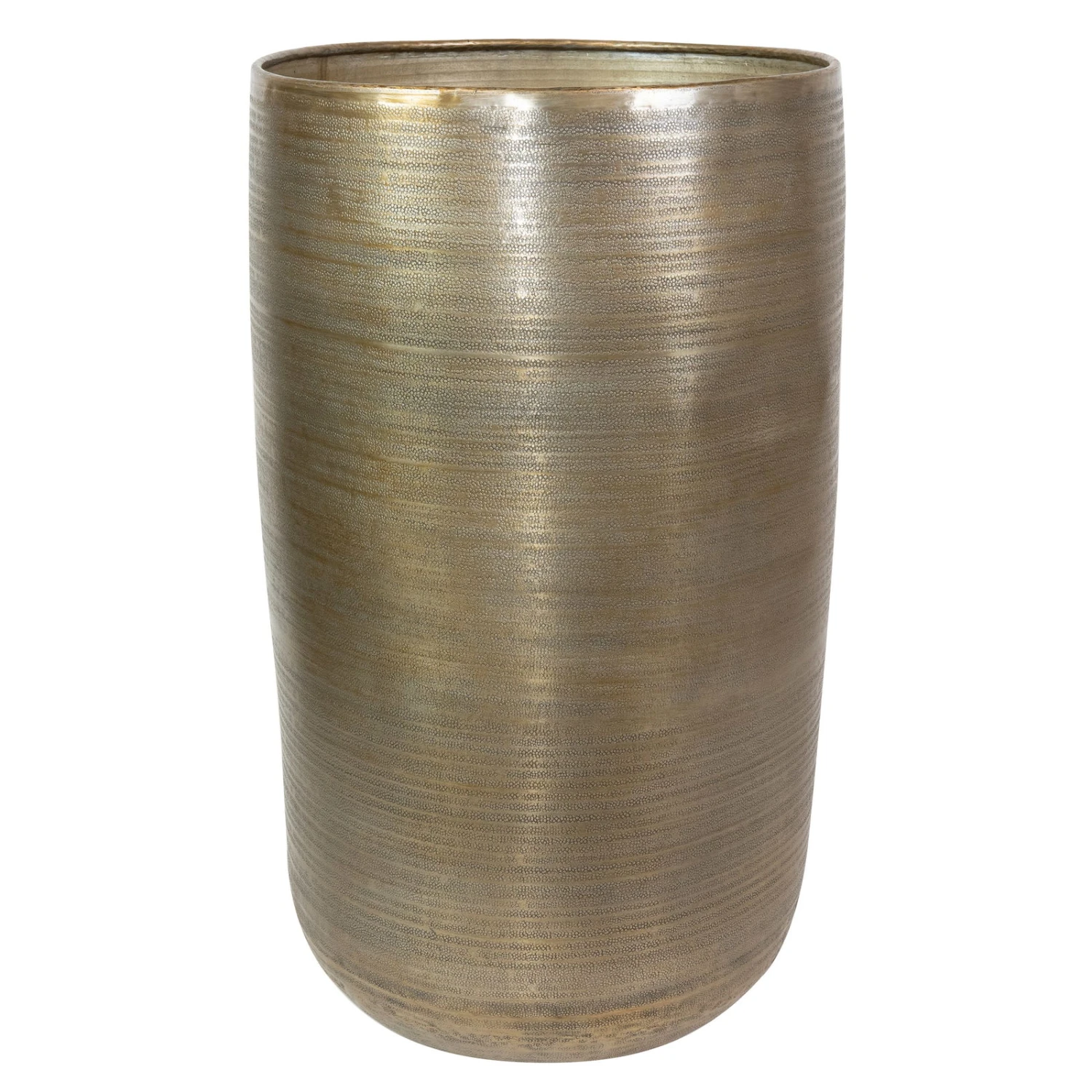 Pflanzgefäß 'Rowen', Gold, Ø 47 X H 82 Cm 4 Pflanzgefäß 'Rowen', Gold, Ø 47 X H 82 Cm – Bild 2