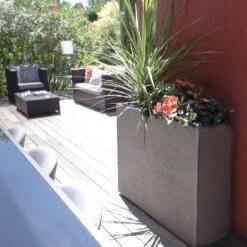 Pflanzkasten Graphit Crunch High, Anthrazit, Wasserdicht, Doppelwandig -Madison Verkäufe 3230101031 Pflanzkasten Graphit Crunch High anthrazit L99 5xB29 5xH78 5cm 63l 2 59182