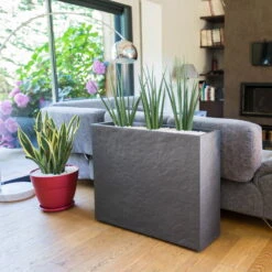 Pflanzkasten 'Volcania Crunch High', Anthrazit, Kunststoff 10 Pflanzkasten 'Volcania Crunch High', Anthrazit, Kunststoff -Madison Verkäufe 3230101089 Pflanzkasten Volcania Crunch High anthrazit L99xB29xH78cm 63l2 75442