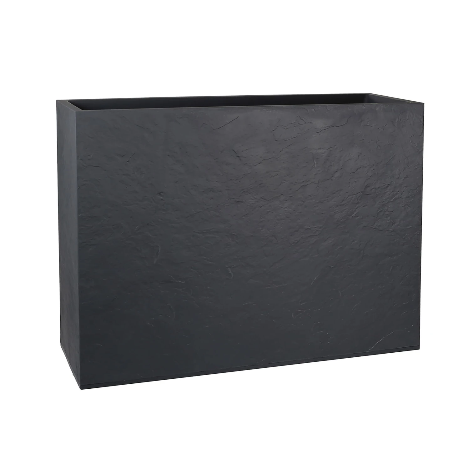 Pflanzkasten 'Volcania Crunch High', Anthrazit, Kunststoff 4 Pflanzkasten 'Volcania Crunch High', Anthrazit, Kunststoff – Bild 2