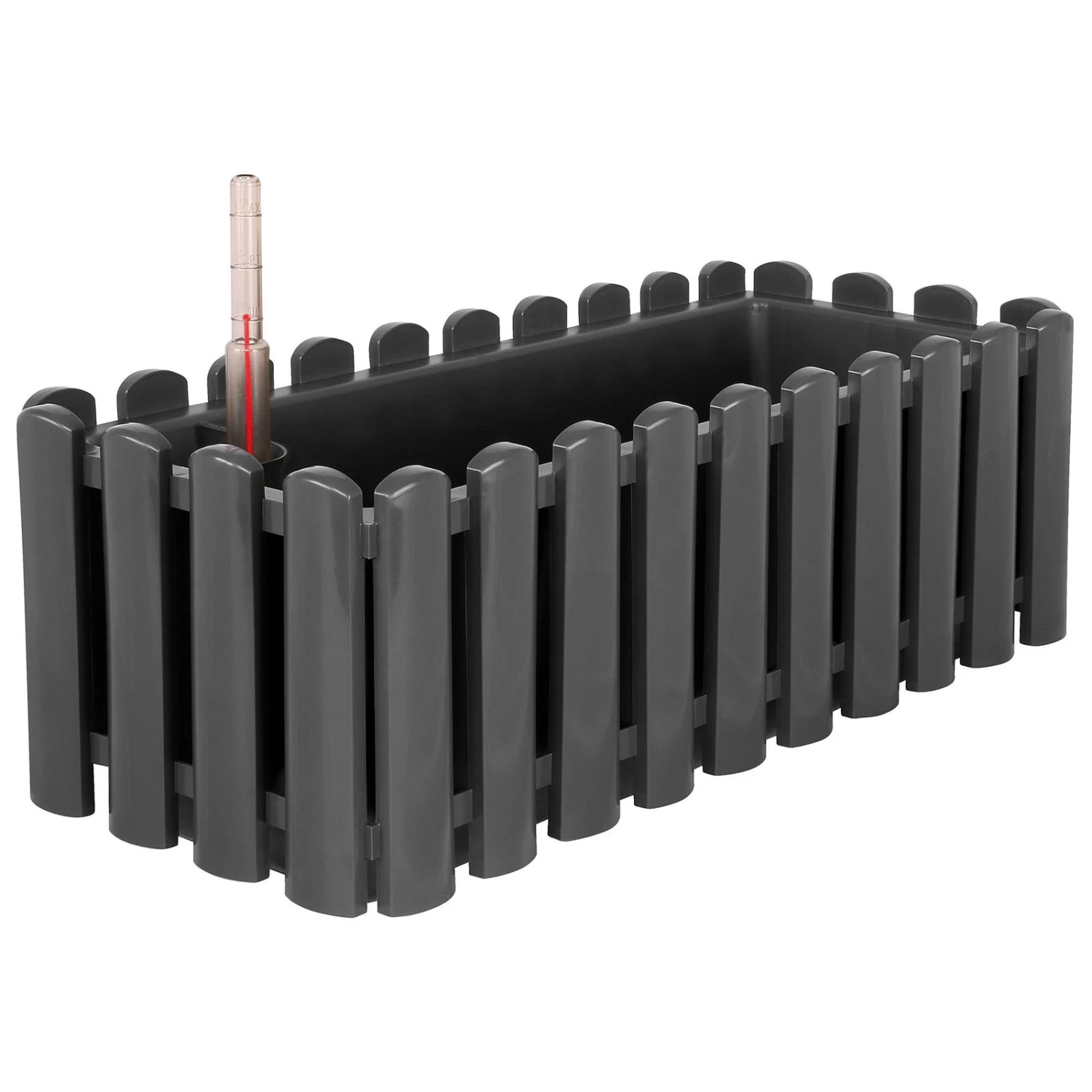 Bewässerungsblumenkasten 'Aqua Palido', Anthrazit, L 47 X B 19,5 X H 17 Cm 3 Bewässerungsblumenkasten 'Aqua Palido', Anthrazit, L 47 X B 19,5 X H 17 Cm