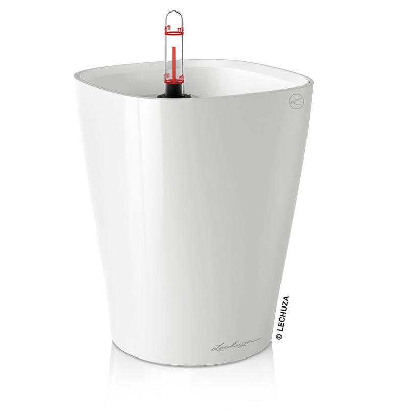 Lechuza Deltini Premium, Weiß Hochglanz, All-in-One-Set 4 Lechuza Deltini Premium, Weiß Hochglanz, All-in-One-Set – Bild 2